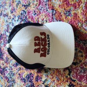 Red Rocks trucker Snapback hat